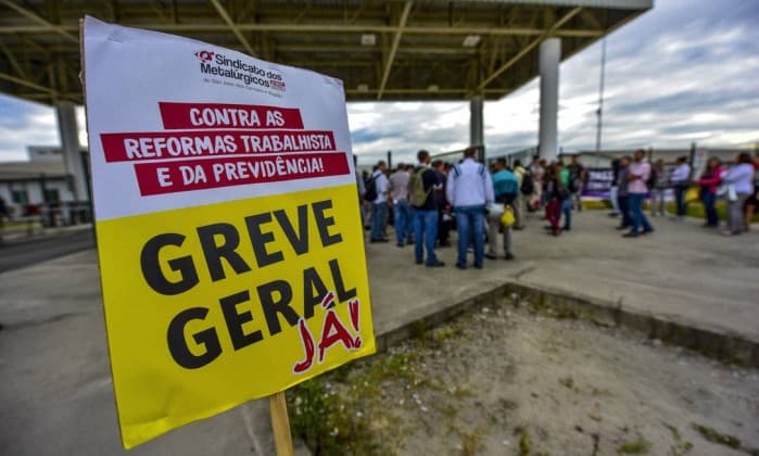 Greve geral é legítima, diz Ministério Público do Trabalho