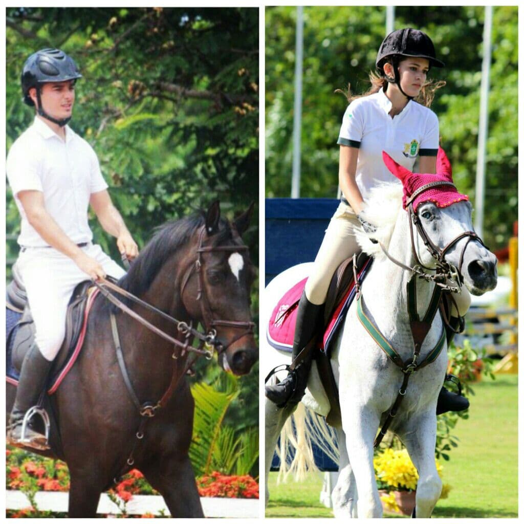 FOTO: Karina Diniz e Pedro Teixeira colocam RN no topo do hipismo do Nordeste