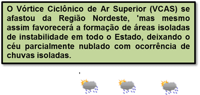 Chuvas seguem em Natal e interior nesta quarta até sexta; confira previsão da Emparn