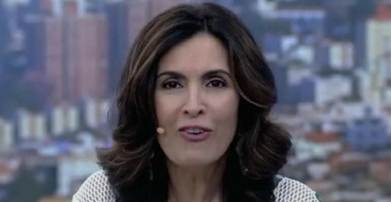 Fátima Bernardes faz promessa se Vasco não cair