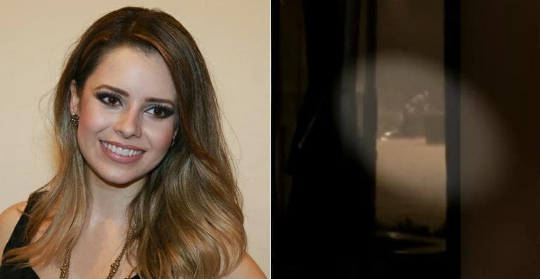 Momentos de tensão: Cantora Sandy escapa de enchente em SP pela janela do carro