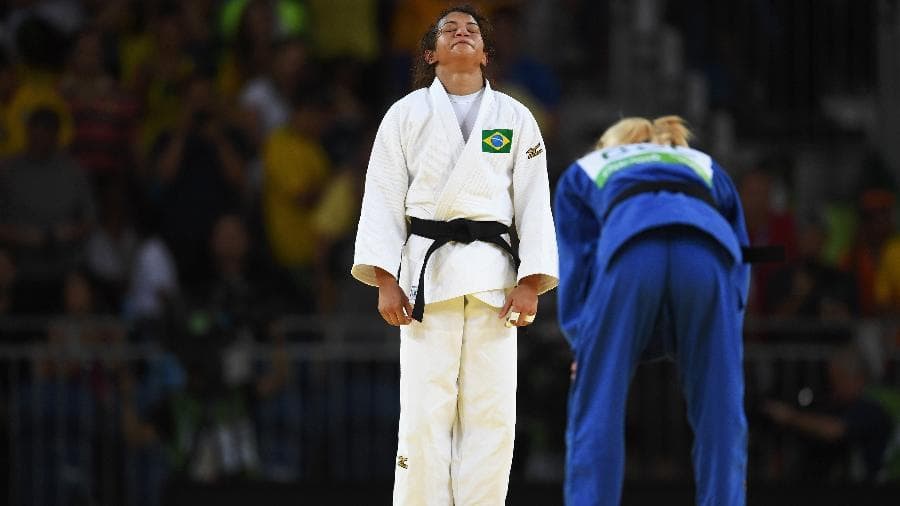 Kitadai e Sarah perdem nas quartas do judô e Brasil e buscam o bronze