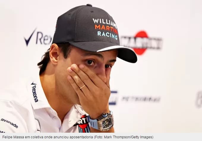 Felipe Massa anuncia aposentadoria ao fim desta temporada