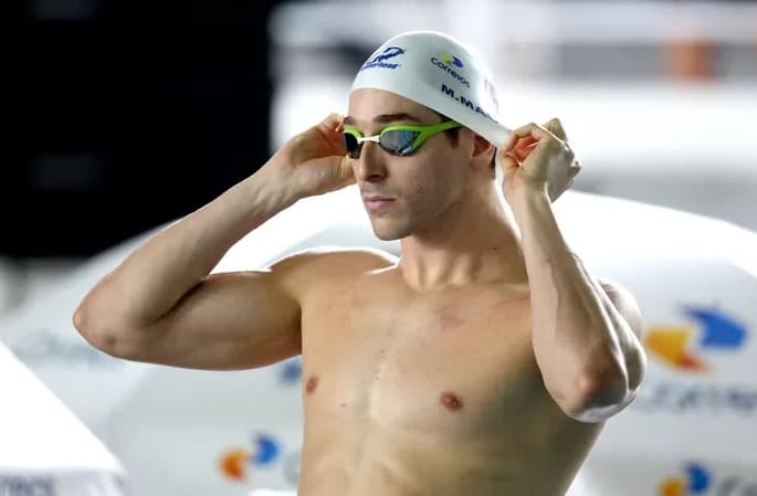 Nadador potiguar Marcos Macedo conquista índice olímpico no Brasileiro/Open