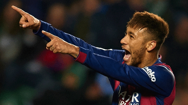 Tríplice coroa do Barça renderá ‘troco' de R$ 6,5 milhões para Neymar