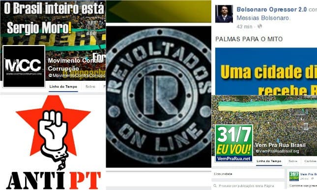 Antipetismo domina no Facebook