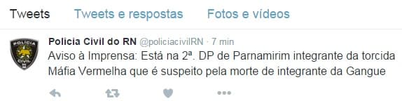 FOTO: Integrante de torcida organizada do América é preso suspeito de morte de rival