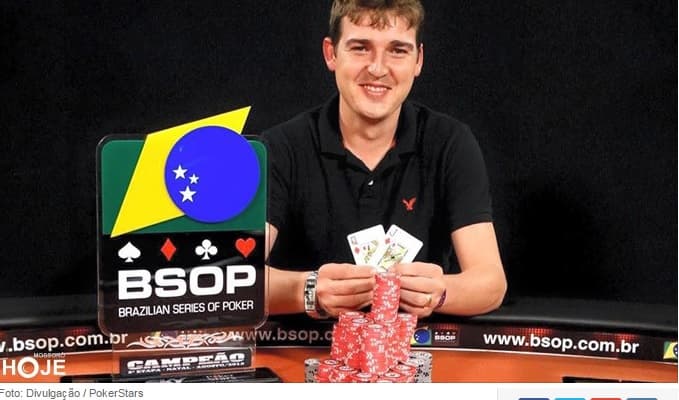 Empresário paranaense do ramo de restaurantes de Mossoró desbanca "estrelas", vence Circuito de Poker e leva mais de R$ 341 mil