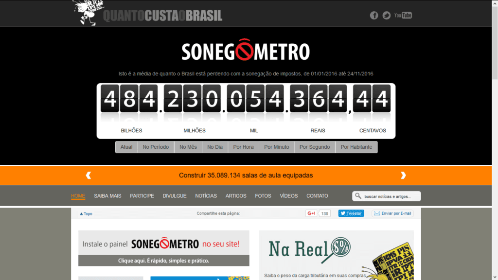 Fisco apresenta dados da sonegação e lança campanha para sociedade exigir nota fiscal