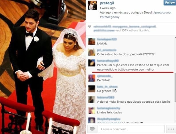 O que faz alguém seguir na web famosos como Preta Gil só para ofendê-los?