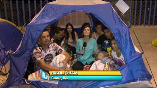 BRASIL: Fãs de Justin Bieber acampam cinco meses antes de show