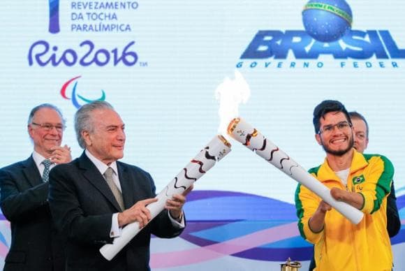 Natal receberá revezamento da tocha paralímpica no próximo dia 3 de setembro