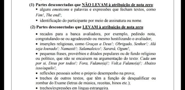 Escrever "Fora, Temer" na redação do Enem pode zerar prova; saiba por quê