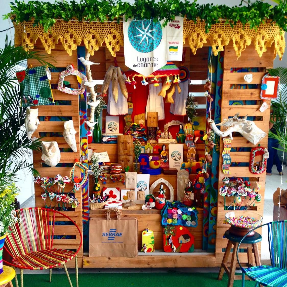 Projeto premiado pelo MINC expõe trabalhos de artesãos no Centro de Convenções