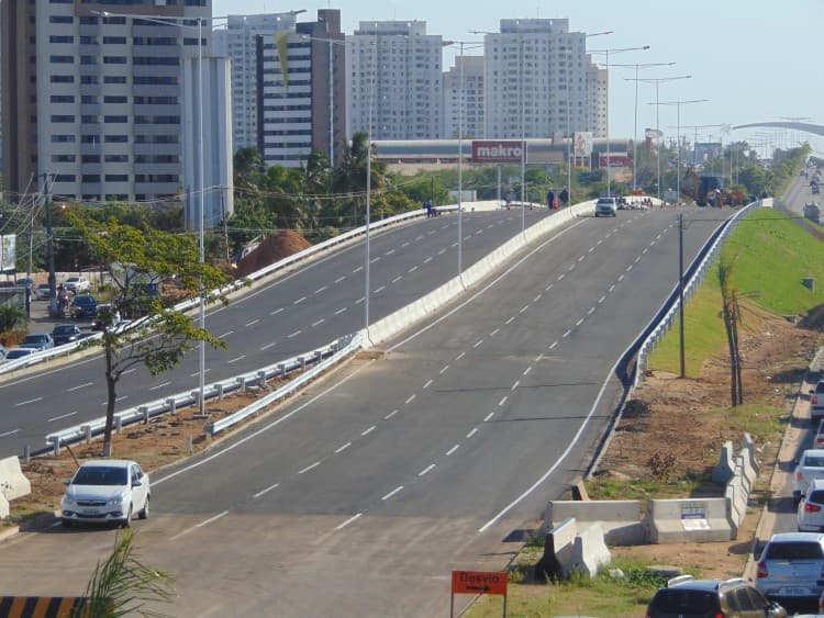 DESAFOGO: Viaduto da BR-101 em Neópolis está liberado nos dois sentidos