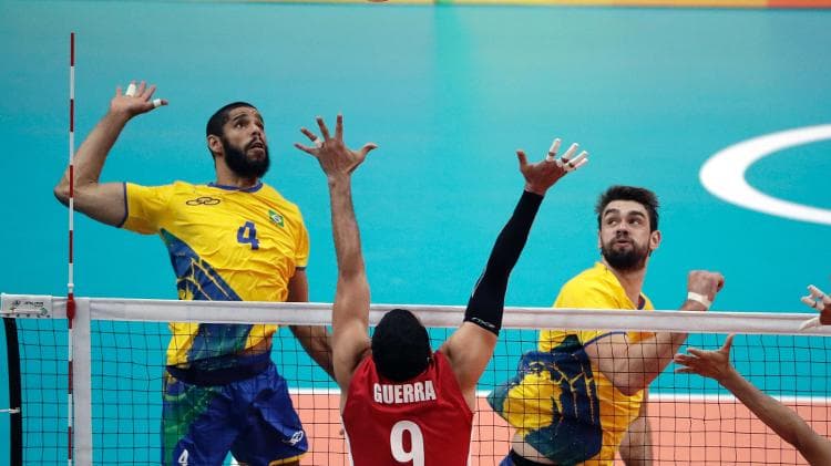 VÔLEI: Brasil sofre mais que previsto, mas vence México em estreia na Rio-2016
