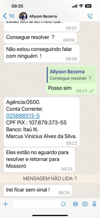 Criminosos se passam por prefeito de Mossoró e tentam aplicar golpe