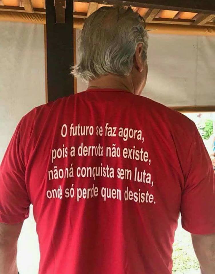 Solto, Zé Dirceu comemora: ‘A derrota não existe…’