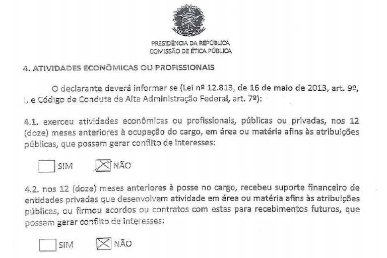 Secretário de Comunicação de Bolsonaro Wajngarten omitiu da Presidência sua relação com empresas pagas pelo governo