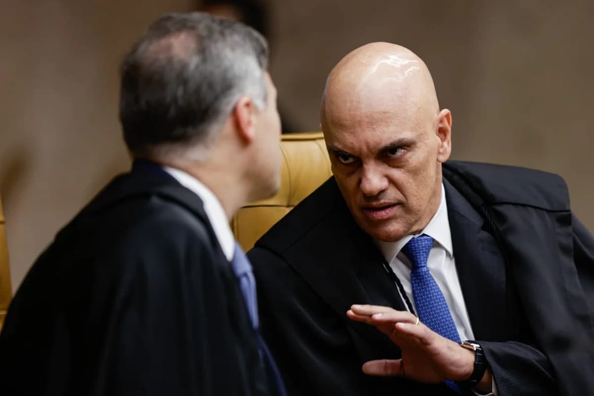 PEGOU FOGO: Moraes e Mendonça batem boca no STF e quase partem para agressão física