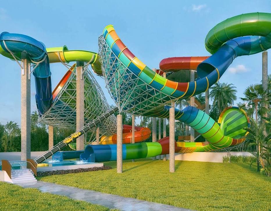 Boia que caiu de tobogã no Beach Park estava com 75kg acima do permitido